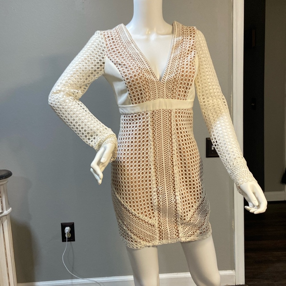 White short dress